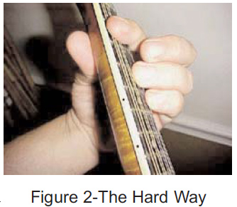 how not to play a mandolin barre chord