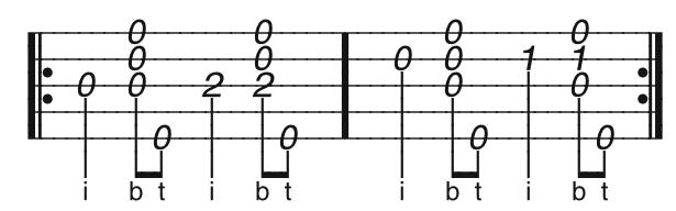 free clawhammer banjo tab