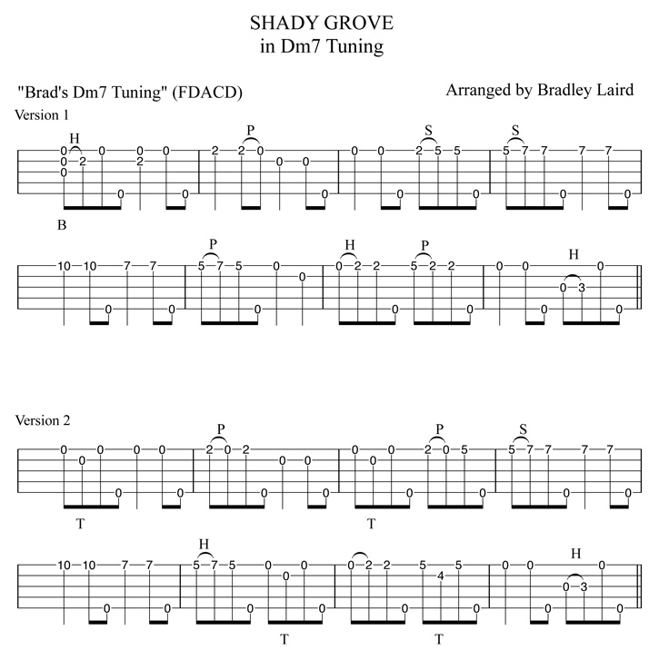 shady grove clawhammer banjo