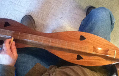 position of dulcimer