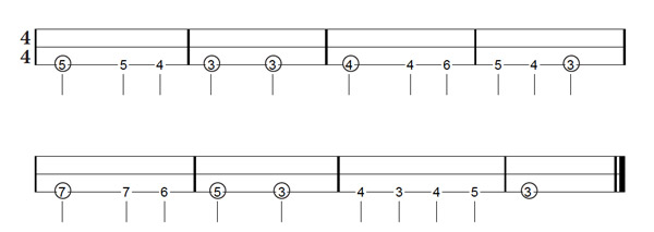 free dulcimer tablature